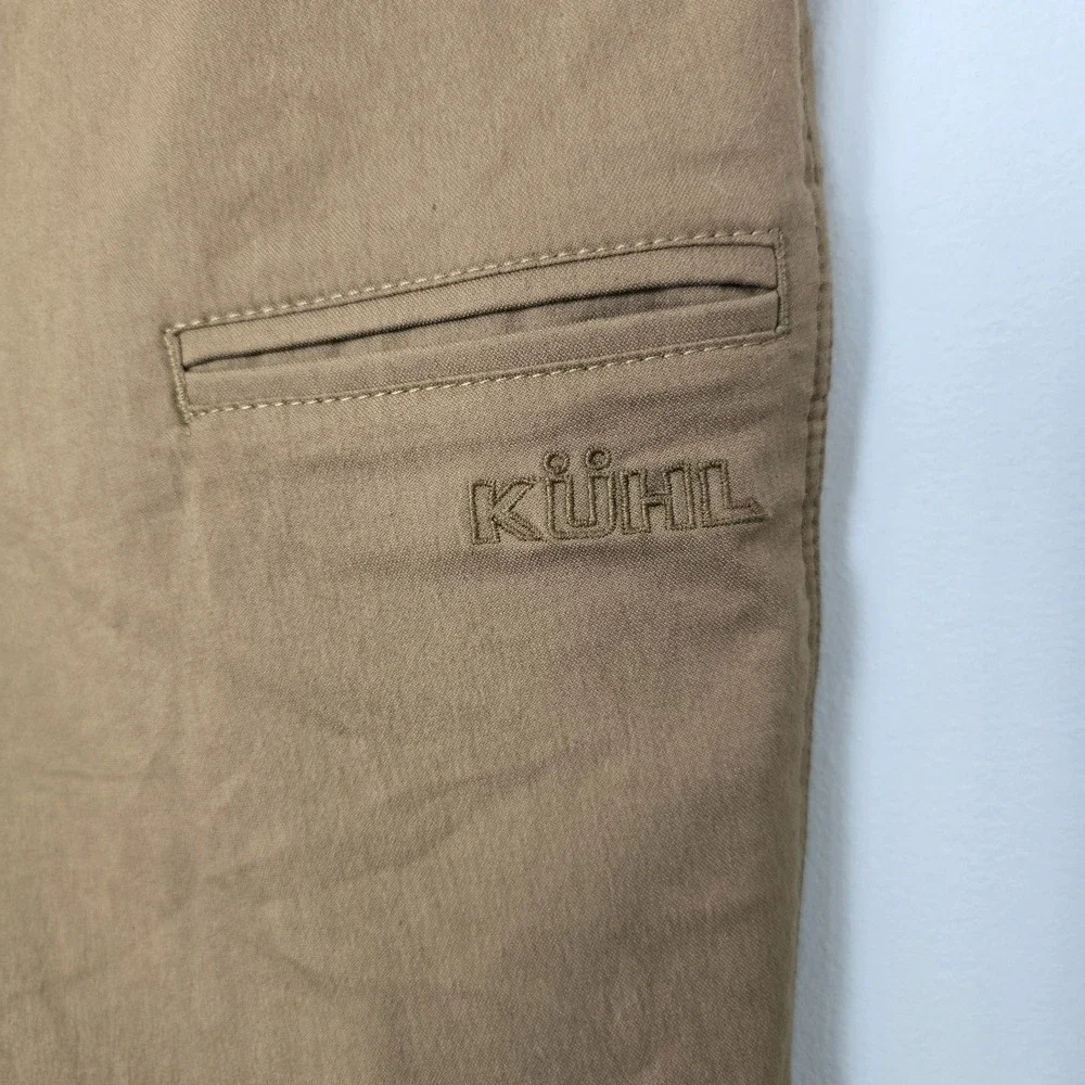 KÜHL Mens Outdoor Utility Renegade Shorts Size 32 Khaki Adventure Ready Hiking